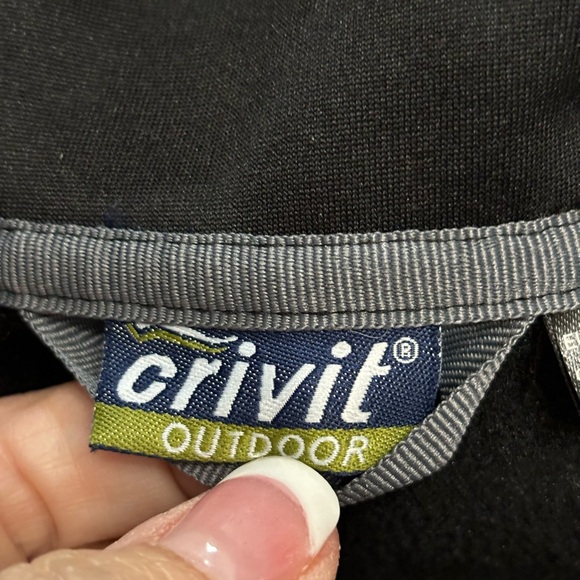 Crivit Black and Gray‎ Performance Jacket Mens size L - Picture 4 of 7